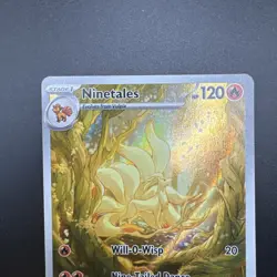 Pokemon Ninetales TCG Holo Card Obsidian Flames 199/197 IR NM - Image 4