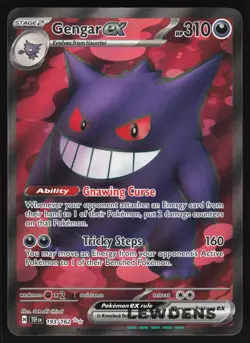 Gengar ex - 193/162 - Full Art Ultra Rare - Temporal Forces - Pokemon Card - 2 - Image 1