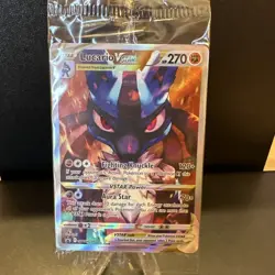 Pokemon TCG Lucario VSTAR #SWSH291 Black Star Promo, Crown Zenith, sealed NM - Image 1