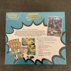 Pokemon TCG Ascended Hero’s Etb New Factory Sealed - Image 2