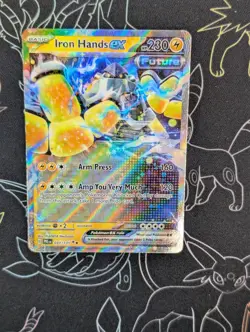Iron Hands ex - 031/131 - Pokemon Prismatic Evolutions Double Rare NM - Image 1