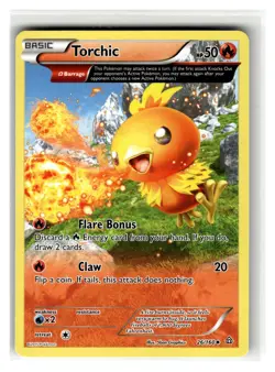 Torchic (Omega) Uncommon Fire Normal XY - Primal Clash #26/160 [LP] Pokemon TCG - Image 1