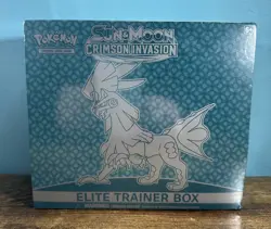 Pokemon Sun and Moon Crimson Invasion Elite Trainer Box (1 ETB New) - Image 2