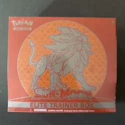 2017 Pokemon SUN & MOON (SOLGALEO) ELITE TRAINER BOX (ETB) Factory Sealed ENG - Image 1