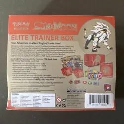 2017 Pokemon SUN & MOON (SOLGALEO) ELITE TRAINER BOX (ETB) Factory Sealed ENG - Image 2
