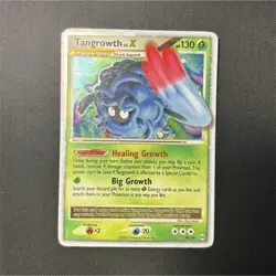 Pokemon Tangrowth LV.X 99/99 Arceus Rare Holo Level Up Grass 130HP TCG Card - Image 1