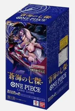 One Piece Japanese OP-14 Booster Box One Piece TCG The Azure Sea's Seven - Image 1