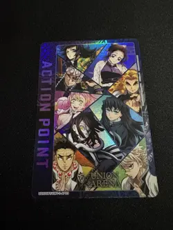 Union Arena Demon Slayer Action Point Hashira UEX05BT/KMY-3-AP03 Foil Card NM - Image 1