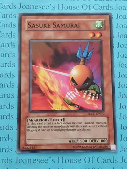 Sasuke Samurai 5DS2-EN010 Yu-Gi-Oh Card (U) New - Image 1