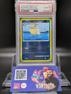 Pokemon Cards: Great Encounters Reverse Holo: Pelipper 48/106 PSA 10 - Image 1
