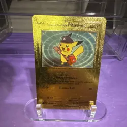 Pokemon Special Delivery Pikachu Gold Foil Card - Image 1