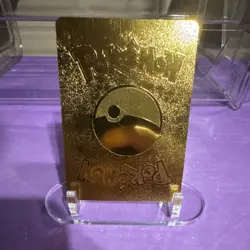 Pokemon Special Delivery Pikachu Gold Foil Card - Image 2