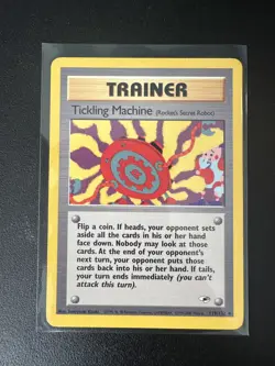 Tickling Machine Gym Heroes #119 Uncommon LP Condition WOTC Pokemon Card - Image 1