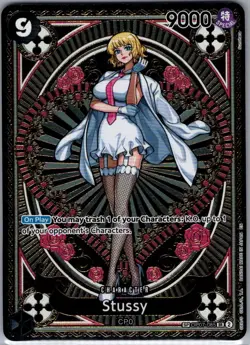 Stussy (SP) OP07-085 English A Fist of Divine Speed - One Piece Card - NM - Image 1