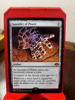 MTG Magic the Gathering Gauntlet of Power (223/520) Dominaria Remastered NM - Image 1