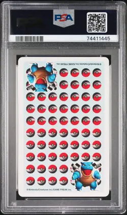 PSA 10 - Gloom Queen of Hearts 1998 Blastoise Deck Playing Cards - Pokemon - Image 2