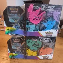 2x Pokemon TCG Costco Exclusive evolving skies elite trainer box ETB Tin Sealed - Image 1