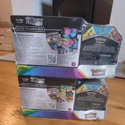 2x Pokemon TCG Costco Exclusive evolving skies elite trainer box ETB Tin Sealed - Image 2