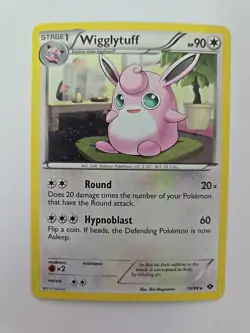 Wigglytuff (Cosmos Holo) Next Destinies 79/99 Rare Pokemon Card LP - Image 1