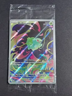 Bulbasaur 133/132 - Mega Evolution - Sealed Stamped Promo - Pokemon Box Topper - Image 1