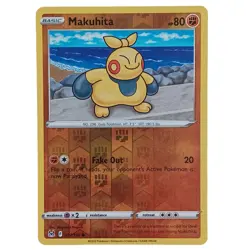Makuhita 097/196 Reverse Holo Lost Origin Common Pokemon TCG NM - Image 1