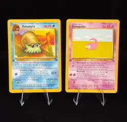Pokemon Fossil 1st Edition PORTUGUESE Lot (10) – Tentacool – WotC 1999 – LP - Image 5