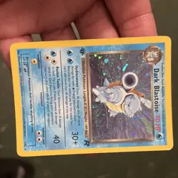 Pokemon Dark Blastoise Team Rocket 3/82 Holo Rare Wizards of the Coast - Image 2