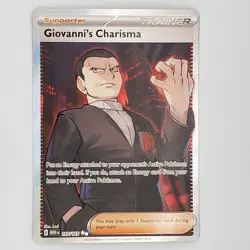 Giovanni's Charisma 197/165 Scarlet & Violet 151 Pokemon TCG - Image 1