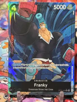 FRANKY - One Piece TCG OP10-090 - AA Alt Art Rare R - Royal Blood - Image 1