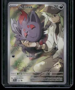 SV: Scarlet & Violet Promo Cards #189 N's Zorua - Image 1