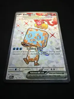 Eiscue ex #210/197 Obsidian Flames SV03 Ultra Rare Holo Pokemon Card NM - Image 3
