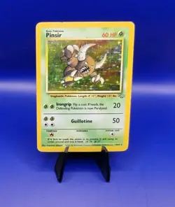 Pinsir 9/64 Jungle Set Holo Rare Pokemon Card Nintendo Pokemon TCG WOTC 1999 MP - Image 1