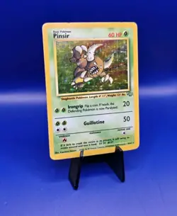 Pinsir 9/64 Jungle Set Holo Rare Pokemon Card Nintendo Pokemon TCG WOTC 1999 MP - Image 2