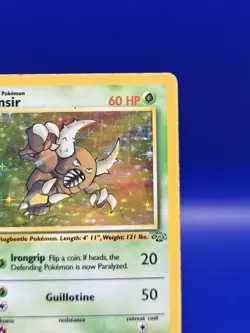 Pinsir 9/64 Jungle Set Holo Rare Pokemon Card Nintendo Pokemon TCG WOTC 1999 MP - Image 5