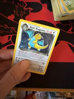 Pokemon 2000 WOTC Team Rocket Dark Dragonite Holo Card 5/82 - Image 4