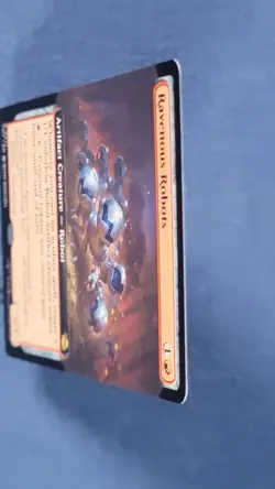 Ravenous Robots Extended Art NM 271 - MTG - TMT - TMNT - Image 4