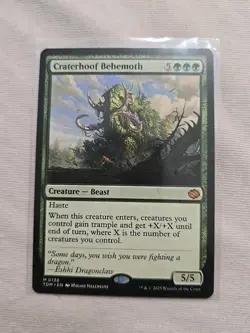 Craterhoof Behemoth Tarkir: Dragonstorm Regular - Image 1