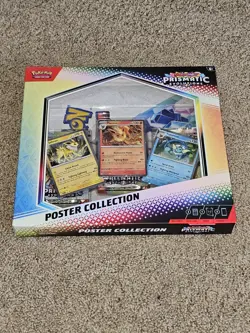 Pokemon TCG Prismatic Evolutions Poster Collection Box New & Sealed - Image 2