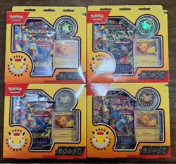 ​LOT OF 4 Pokemon Day 2026 Collection Box SEALED - 30th Anniversary Pikachu - Image 1