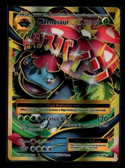 Pokemon TCG Card M Venusaur EX 100/108 Full Art XY Evolutions Ultra Rare Holo NM - Image 1