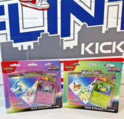 Pokemon Trading Cards SV 8.5 Prismatic Evolutions Tech Sticker Collection Lot x2 - Image 1