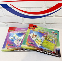 Pokemon Trading Cards SV 8.5 Prismatic Evolutions Tech Sticker Collection Lot x2 - Image 3