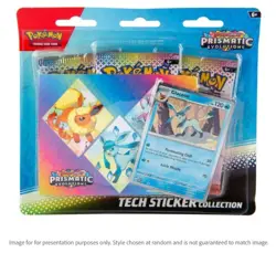 Pokemon Trading Cards SV 8.5 Prismatic Evolutions Tech Sticker Collection Lot x2 - Image 5