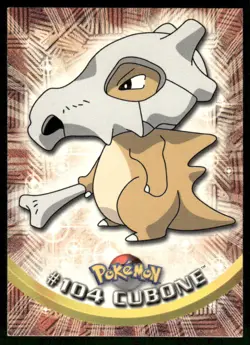 Pokemon Cards Cubone #104 Topps Trading Cards Series 2 LP *3 - Image 1