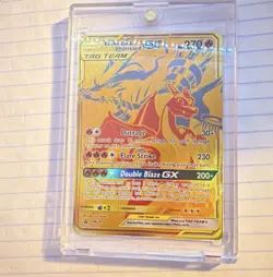 Pokemon TCG Reshiram & Charizard GX Holo Card 20/214 Unbroken Bonds Sm247 - Image 1