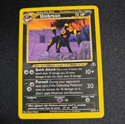 Pokemon TCG Umbreon Card Neo Discovery 32/75 Unlimited Edition, Regular Rare - Image 1