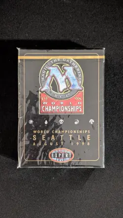 Magic the Gathering Sealed 1998 Seattle World Championship Deck Ben Rubin - Image 1