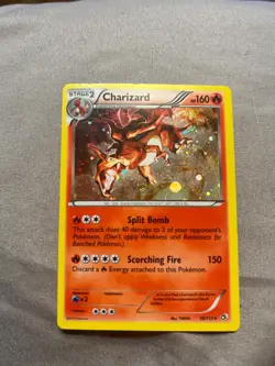 Pokemon Legendary Treasures Charizard Holo Rare Card 19/113 Cosmos lp/mp - Image 1