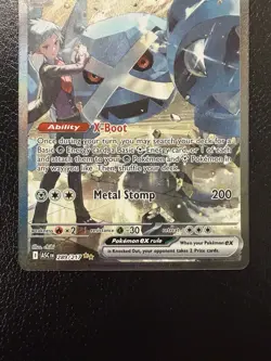 Pokemon TCG Steven's Metagross EX Full Art Holo Rare 289/217 Ascended Heroes NM - Image 3