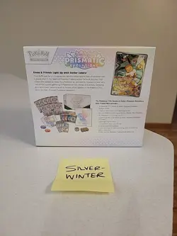 Pokemon Prismatic Evolutions Elite Trainer Box ETB New Sealed! - Image 2